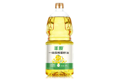丰原一级菜籽油1.8L物理压榨食用油